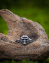 Undead Skeleton Black Magic Ring