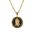 Blessing gesture medal pendant necklace