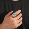 All Diamond Dollar Sign Ring