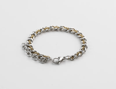 Hidden Gold Cuban Bracelet