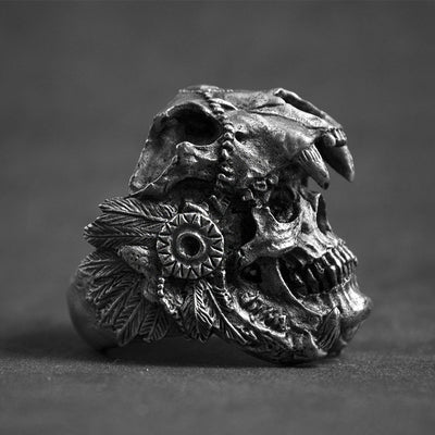 GOD OF WAR ARES SKULL RING