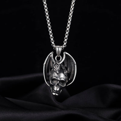 Skull Dragon Necklace