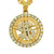 Rotatable Dollar Diamond Necklace