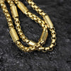 18K Gold Hip Hop Style Necklace