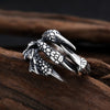 Punk Vintage Dragon Claw Ring