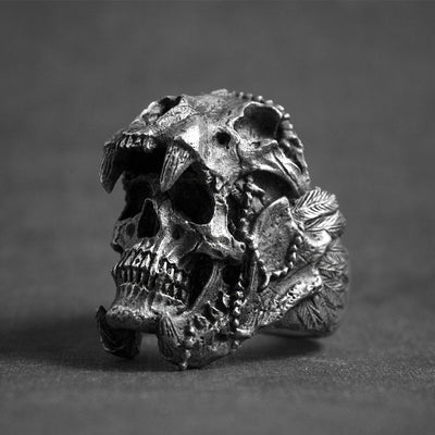 GOD OF WAR ARES SKULL RING