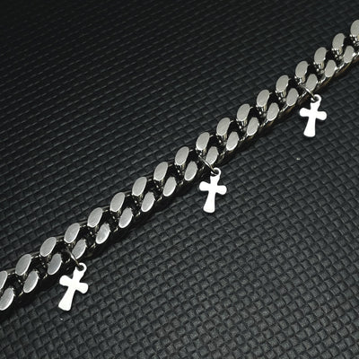 Cross cuban necklace