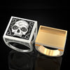 Retro Punk Skull Ring (Hidden Box)