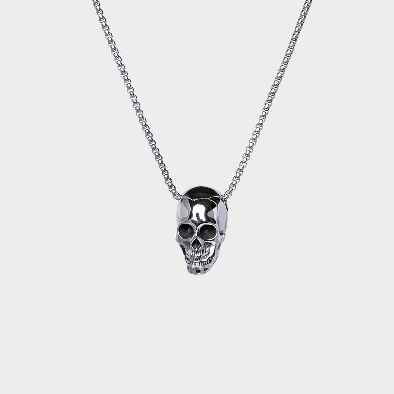 Punk style skull necklace