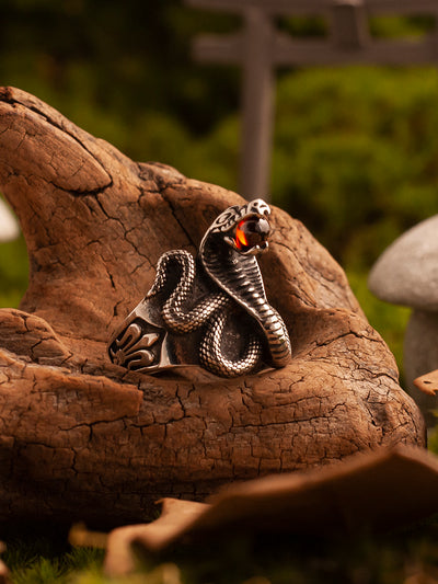 Ancient Egyptian Vintage Cobra Ring