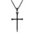 Dark style skull cross necklace