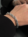 Rock style twist bracelet