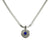 Blue Pharaoh's Eye Pendant Necklace