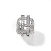 All Diamond Dollar Sign Ring