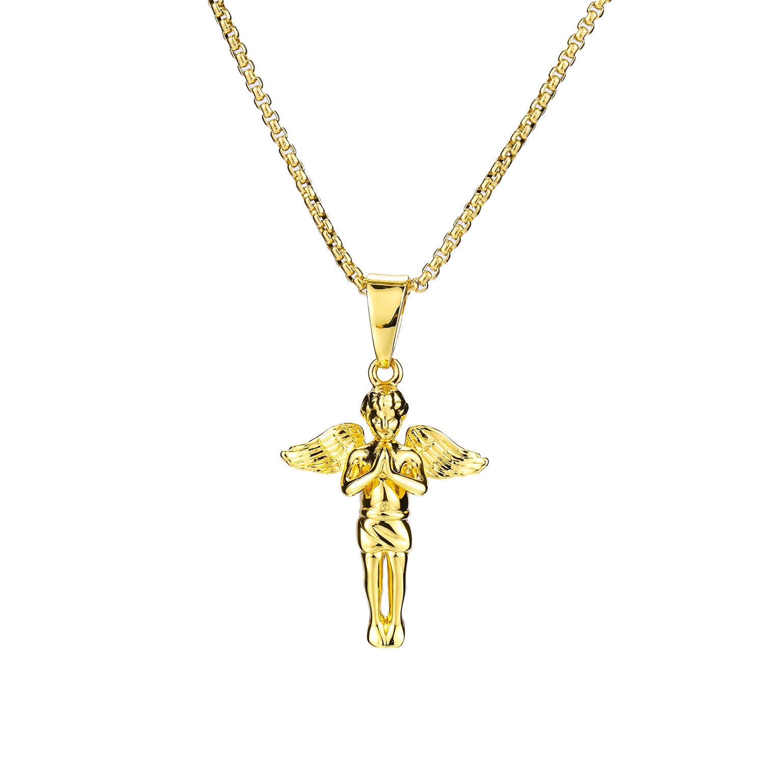 Little angel pendant necklace