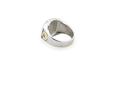 golden horse head ring