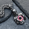 God's Eye Skull Necklace