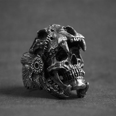 GOD OF WAR ARES SKULL RING