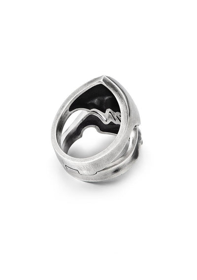 Monster mouth shape ring