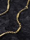 18K Gold Hip Hop Style Necklace