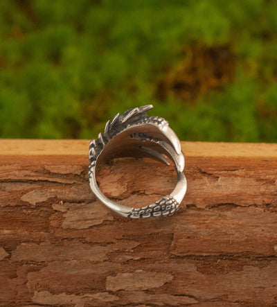 Punk Vintage Dragon Claw Ring