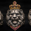 Lion king crown ring