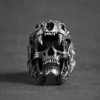 GOD OF WAR ARES SKULL RING