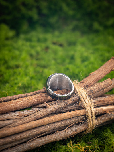 Gothic Cut Skull Ring