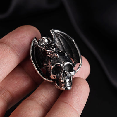 Skull Dragon Necklace