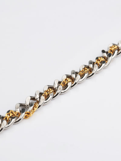 Hidden Gold Cuban Bracelet