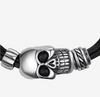 Skull multi-rope bracelet