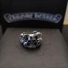 Sterling Silver Phantom Skull Biker Ring - Viking Jewelry - Urcsilver