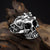 Silver Skull Ring 925 Silver - Viking Jewelry - Urcsilver