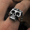 Silver Skull Ring 925 Silver - Viking Jewelry - Urcsilver