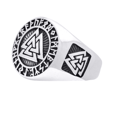 Valknut Viking Ring - Viking Jewelry - Urcsilver