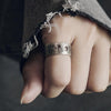 Retro Simple Hollow Ring - Viking Jewelry - Urcsilver