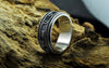 Twelve Constellations Rotating Ring - Viking Jewelry - Urcsilver