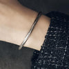 Handmade Thai Silver Thin Bracelet - Viking Jewelry - Urcsilver