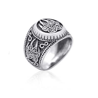 Bear Paw Viking Ring - Viking Jewelry - Urcsilver