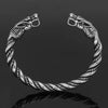 Geri & Freki Viking Bracelet - Viking Jewelry - Urcsilver