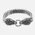 Viking Wolf Head Bracelets - Viking Jewelry - Urcsilver