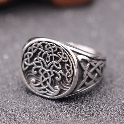 Yggdrasil Viking Ring - Viking Jewelry - Urcsilver