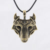 Viking Necklace - Fenrir Wolf - Viking Jewelry - Urcsilver