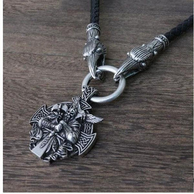 Viking Necklace - Odin - Viking Jewelry - Urcsilver