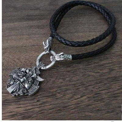 Viking Necklace - Odin - Viking Jewelry - Urcsilver