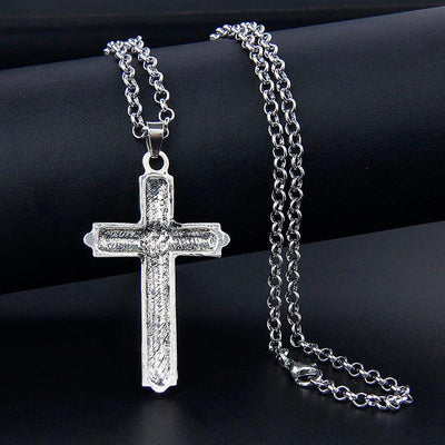 Viking Cross Necklace - Viking Jewelry - Urcsilver