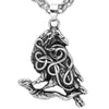 Viking Necklace - Raven - Viking Jewelry - Urcsilver